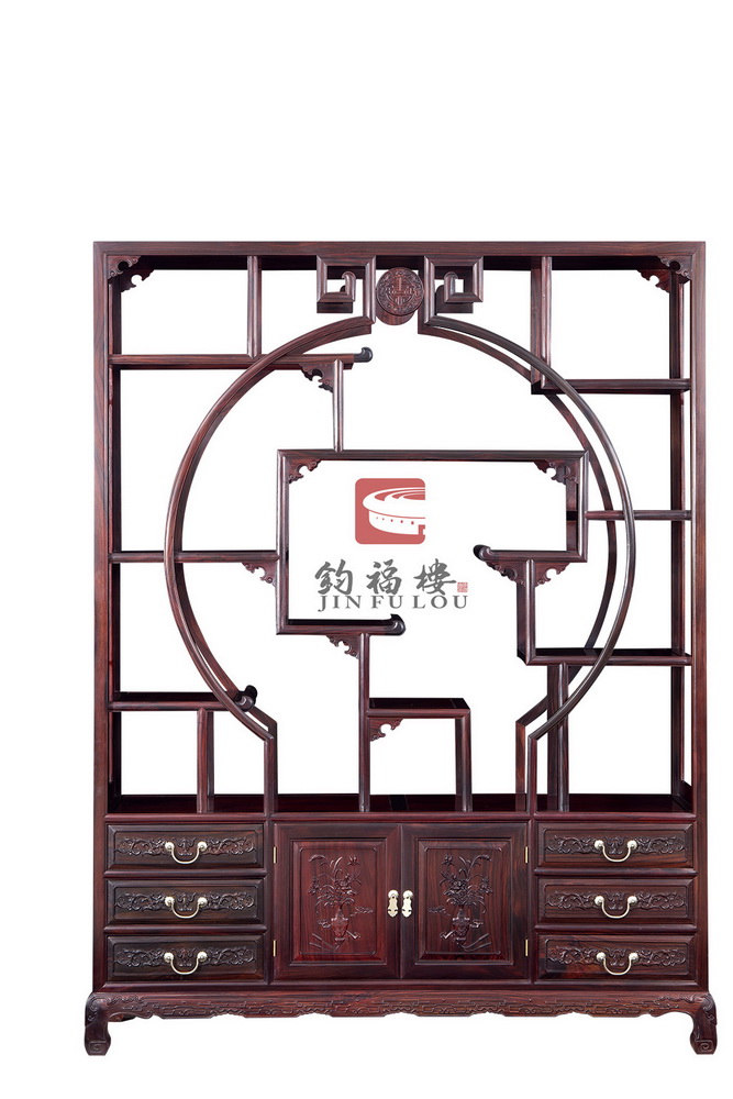 钧福如意博古架